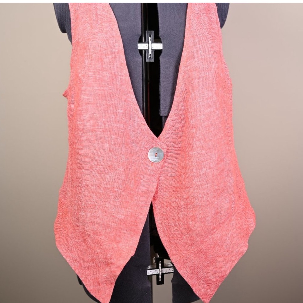 100% Linen Vest